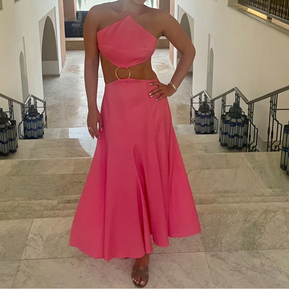 Pink Cult Gaia dress